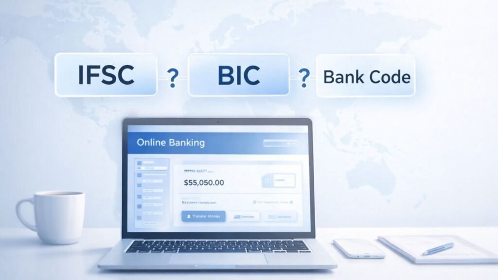 ifsc,bic, bank code,
