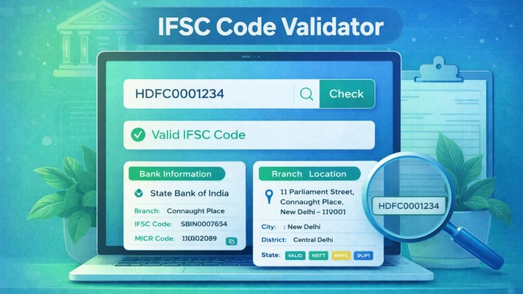 IFSC Code Validator